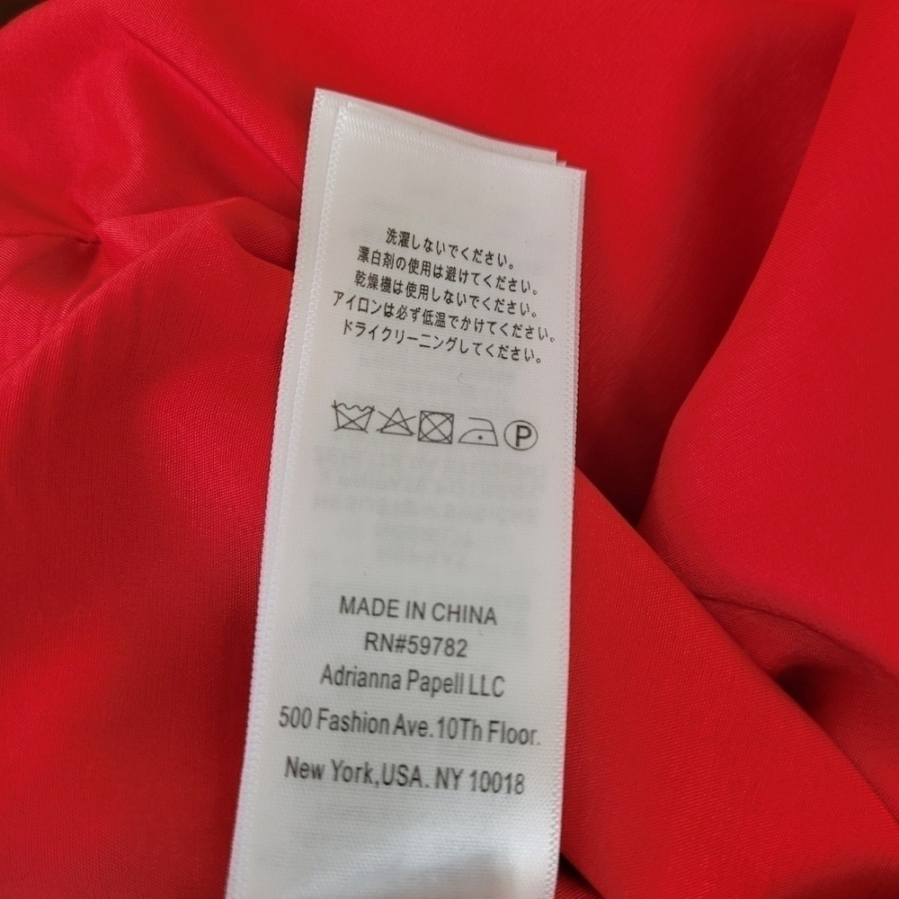 Aidan Mattox One Shoulder Slit Maxi Dress Size 10 - Picture 10 of 12